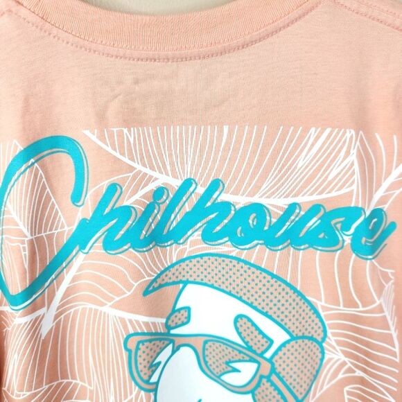 THUMBS Milhouse Van Houten Chillhouse Double Sided SS Crew Neck Graphic Tee L - Picture 7 of 7